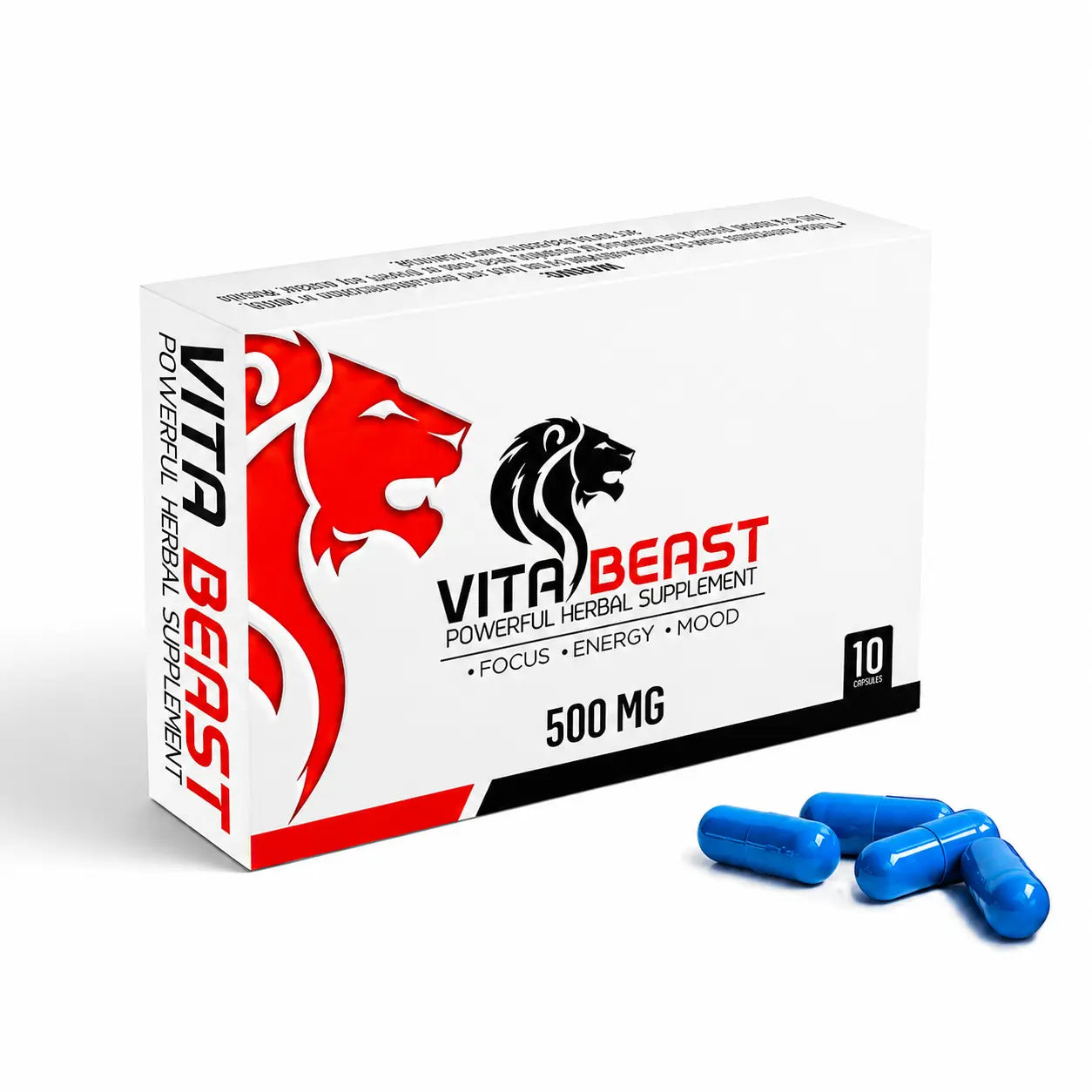 VitaBeast Bleu 500mg – complément aphrodisiaque naturel best-seller énergie vitalité masculine